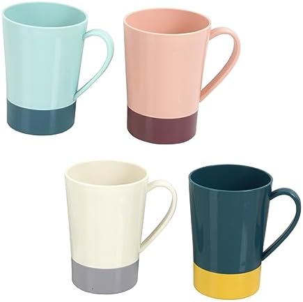 4-Piece Travel-Friendly PP Material Toothbrush Cup Rinsing Holder