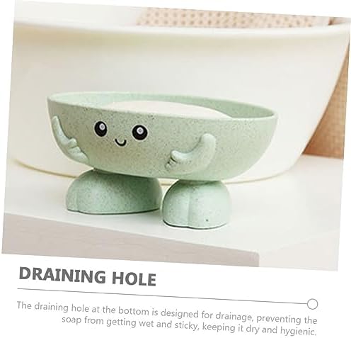 LIFKOME 2-Pack Soap Dishes with Draining Holes