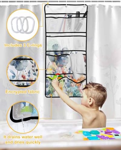Waterproof Mesh Bathroom Caddy Bath Decor for the Home