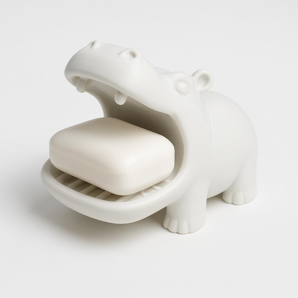 Joyful Animal Friends Hippo Snack Soap Dish