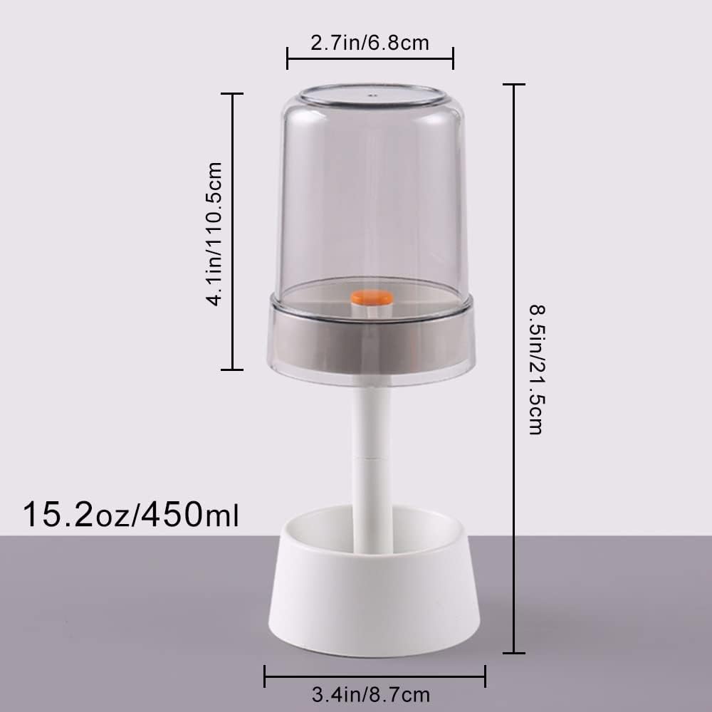 Ultimate Toothbrush Holder Compact Stylish 3-Slot Organizer