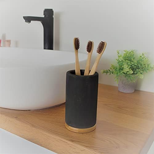Matani Bamboo Diatomite Toothbrush Holder