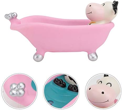 Kids Cartoon Soap Holder Bath Tray for Bathroom Counter