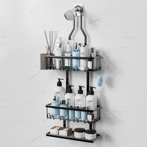 Stylish 3-Tier Hanging Shower Caddy for Your Bathroom