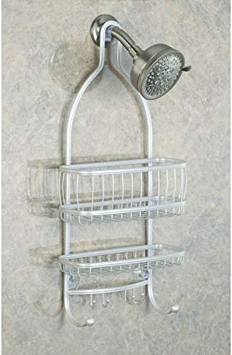 Stylish iDesign York Hanging Shower Caddy Organizer for Your Bathroom