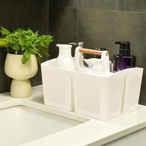 Sturdy Portable Showers stationary with Compartmental Design for Bathroom Essentials
