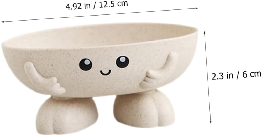 Adorable 2-Pack Soap Storage Trays