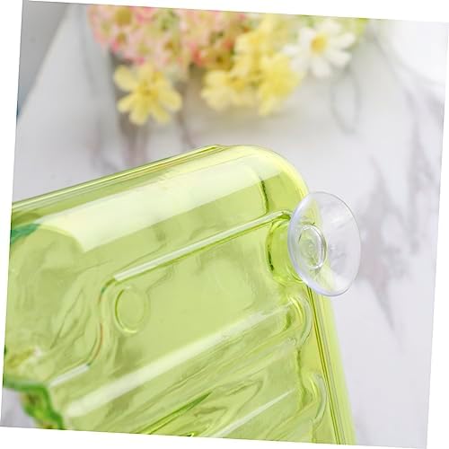 Innovative Suction Soap Dish for Green Drain Storage