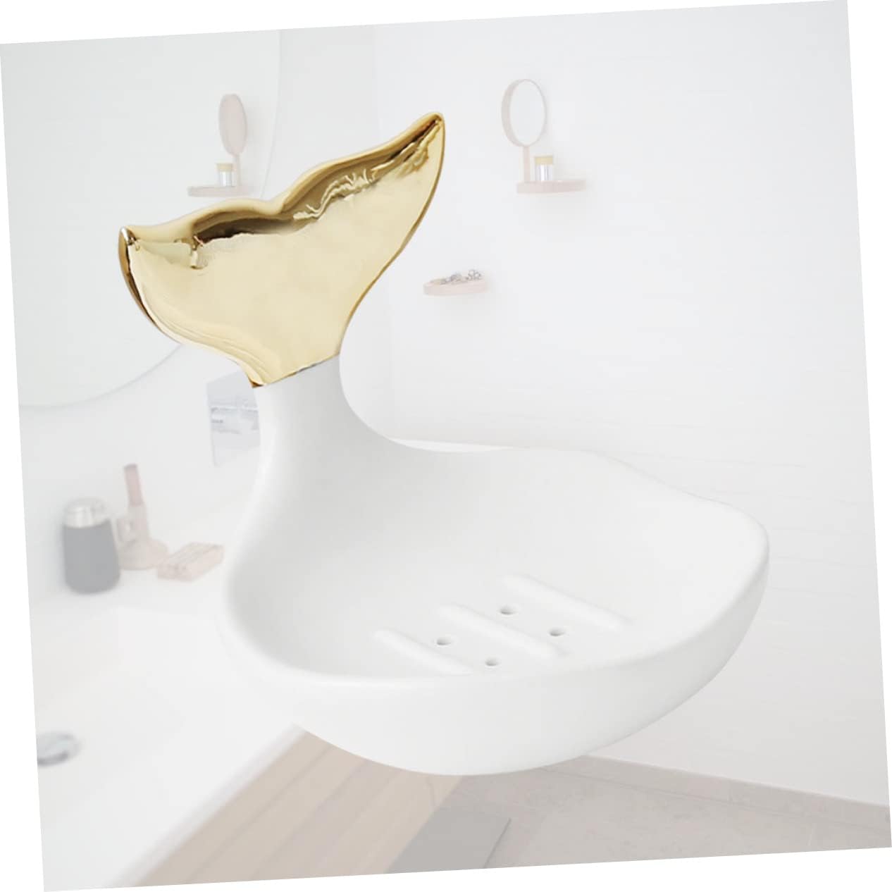 1pc bathroom decor rack