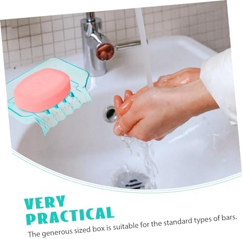 Green Cup 1-Piece Soap Holder Durable Eco-Friendly Kitchen Bathroom Use