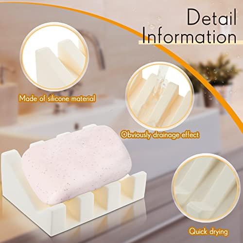 Cunhill Silicone Soap Dish with Drain