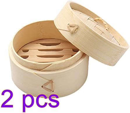 Eco-Friendly Bamboo Steamer Double-Handle Soaps Dispenser