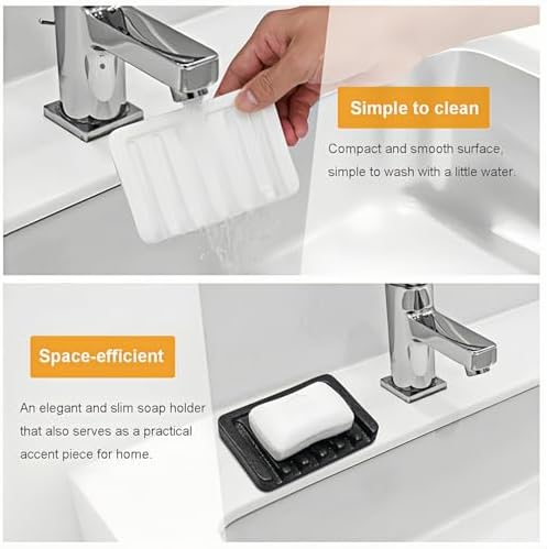 Vonpri Bar Soap Dish with EffieDrain Tile-Based