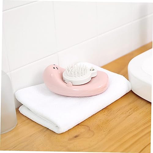 PRETYZOOM P Dish Boys Girls Self Draining Soap Holder Pink