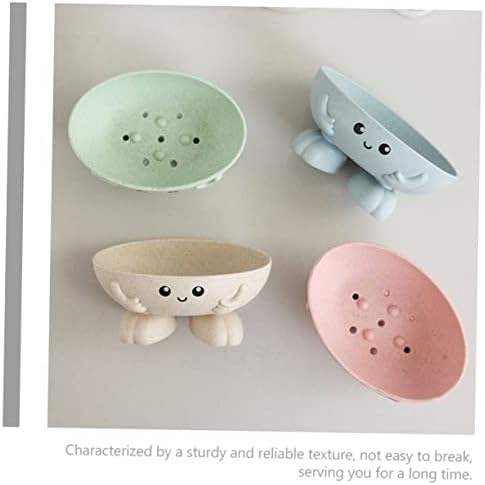 2pcs Cartoon Soap Holder Bathroom Kitchen Decor