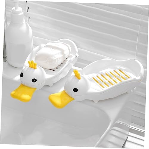 Alipis Cute Duck Soap Dish