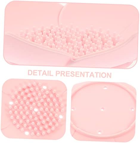 Floral Silicone Bath Dispenser Organizer