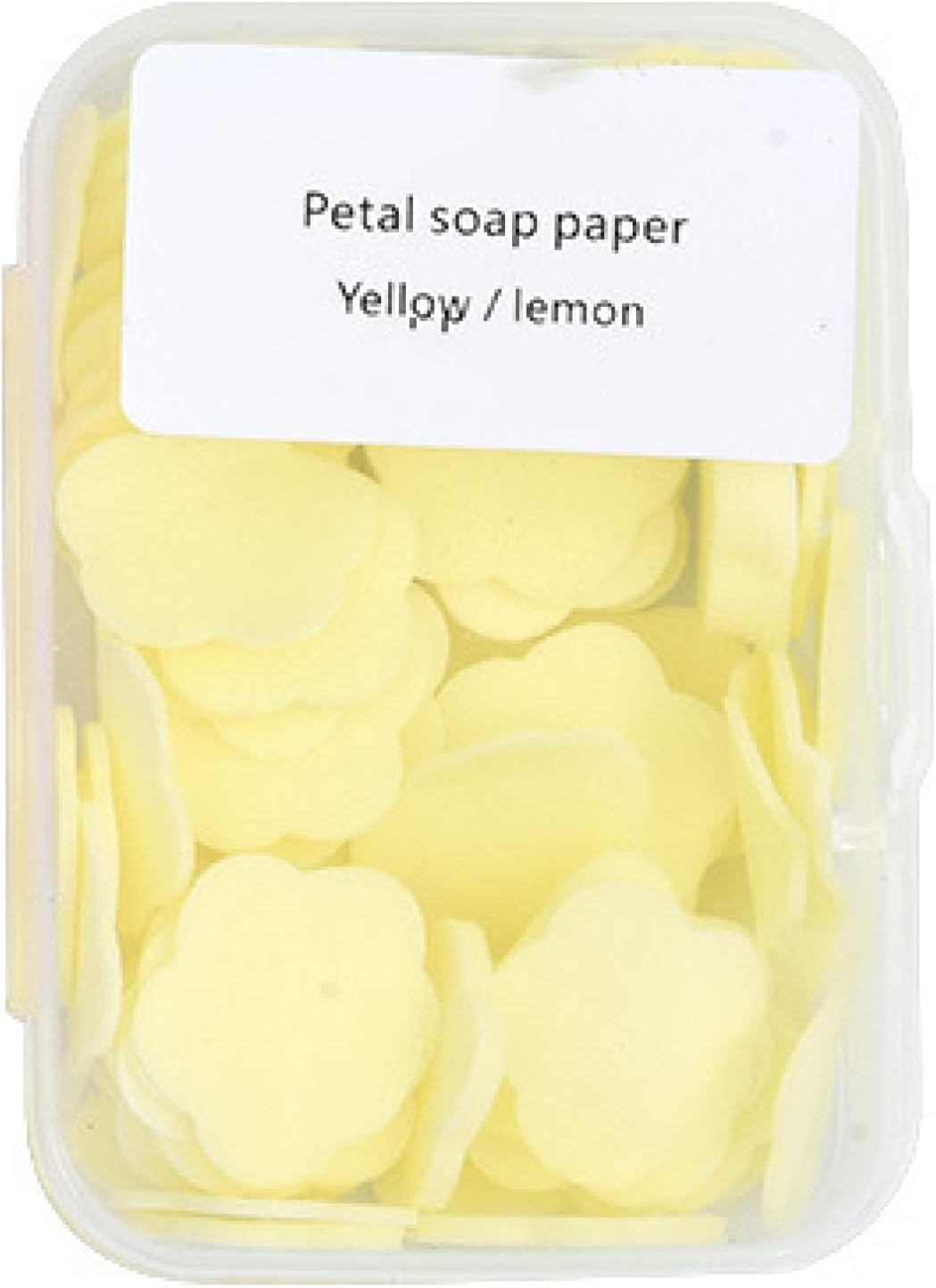 Fresh Yellow Lemon Petal Soap Sheets