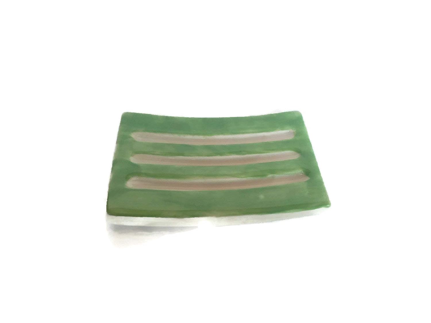 Handmade Long Green HandmadeSoapDish