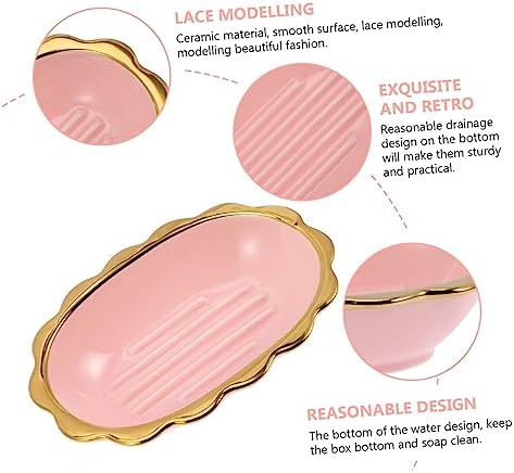 Modern Ceramic Dish Elegant Holder Draining Tray Design
