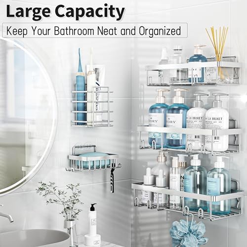 Organizing Shower Bench 10 Pack rustproof stainless steel