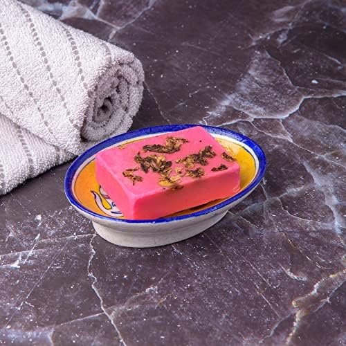 India Meets India Handmade Ceramic Soap Dish Tray