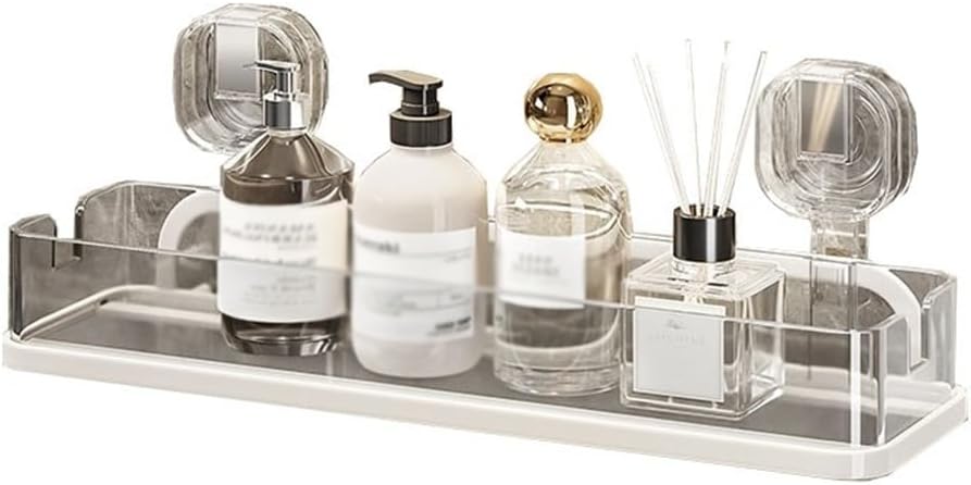 Bath Room Organizer Suction-Cup Shower Caddy for Bathroom Kitchen More