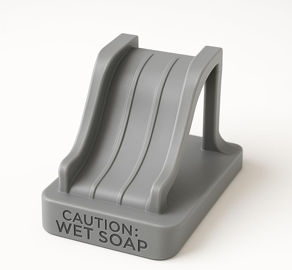 Durable Fun Slide Suds Soap Dish