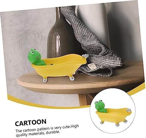 Frog Style Bath Soap Holder Travel-Friendly Self-Draining