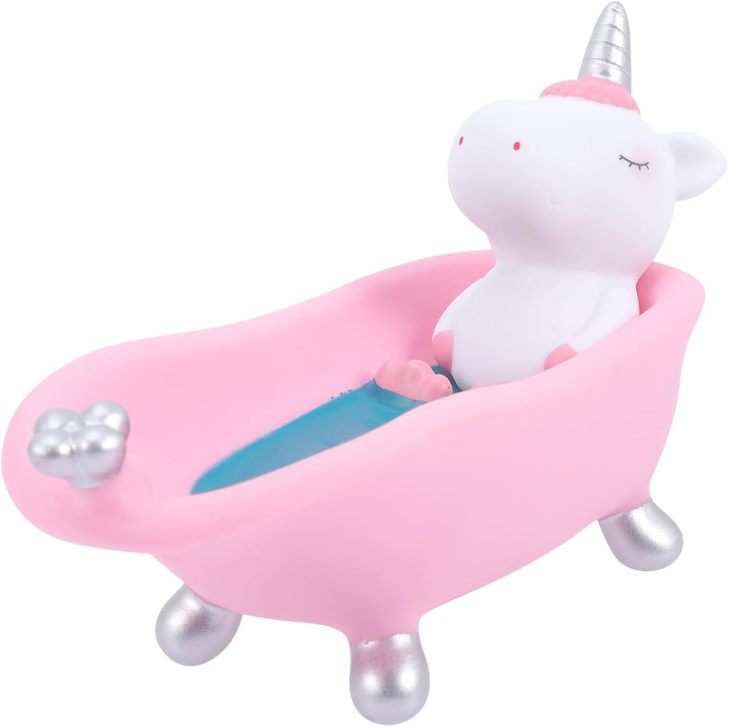 Garneck Decorative Unicorn Soap Dish for Bathroom