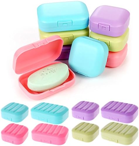 WBANGIAOSoap Box Bathroom Dish Plate DispenserSpecial Design Portable Capacity 3