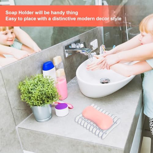 Plastic Soap Holder 2PCS Set