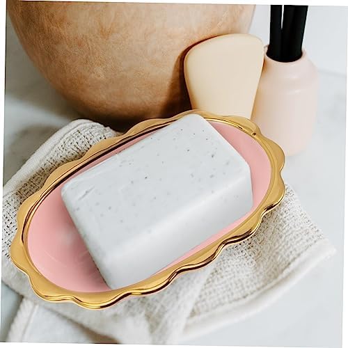 Garneck Ceramic Soap Dish compact multi-compartment stylish for home travel