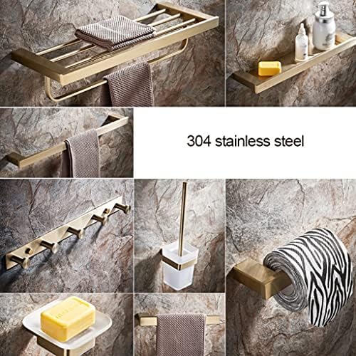 LeGDOr Bathroom Accessory Set 304 Stainless Steel Gold