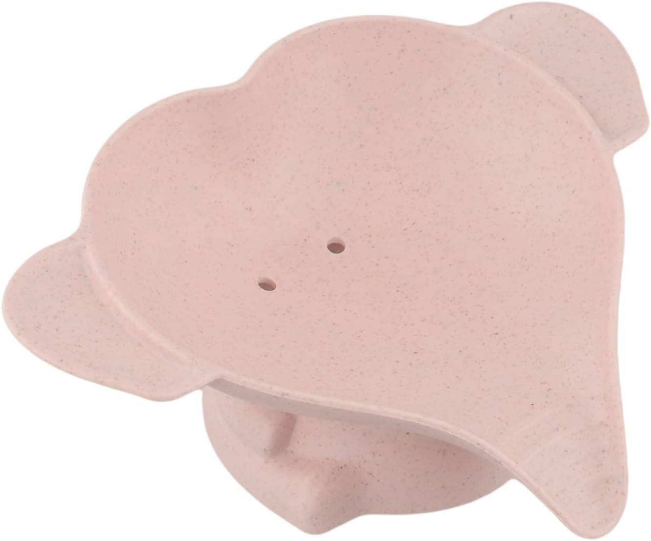 Pink Elephant Soap Dish Waterproof Drain Rack