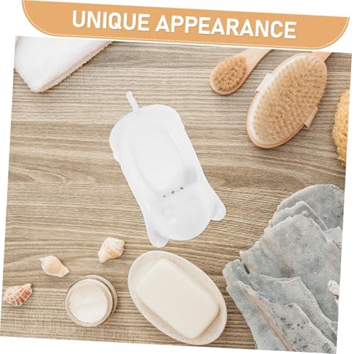 Cute Cat Soap Dish Self Draining Bathroom Holder