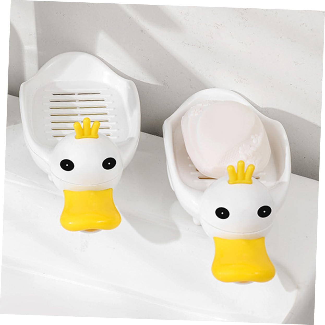 MUCKLILY Cute Cartoon Duck Soap Holder