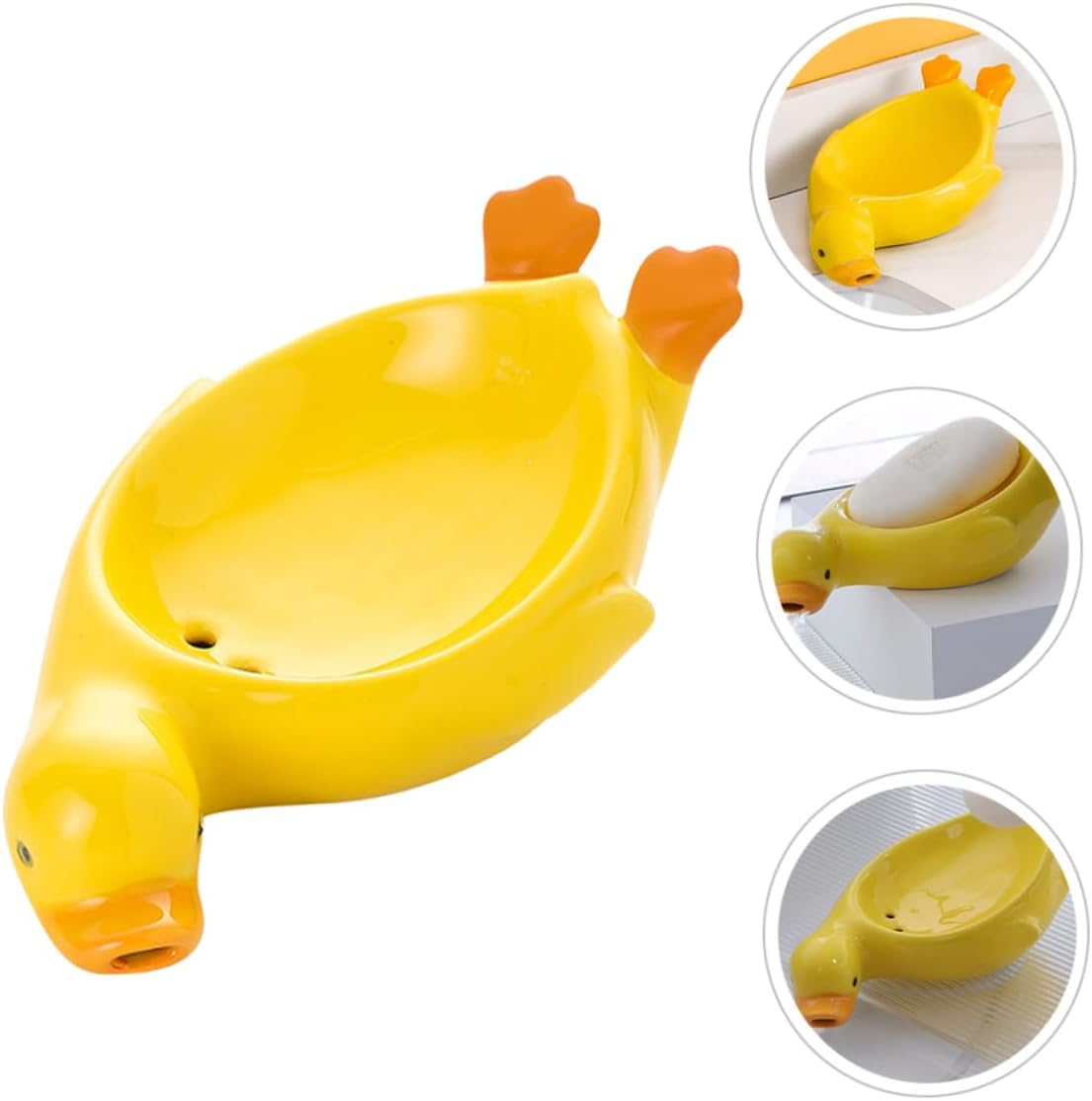 Mini Yellow Duck Soap Holder