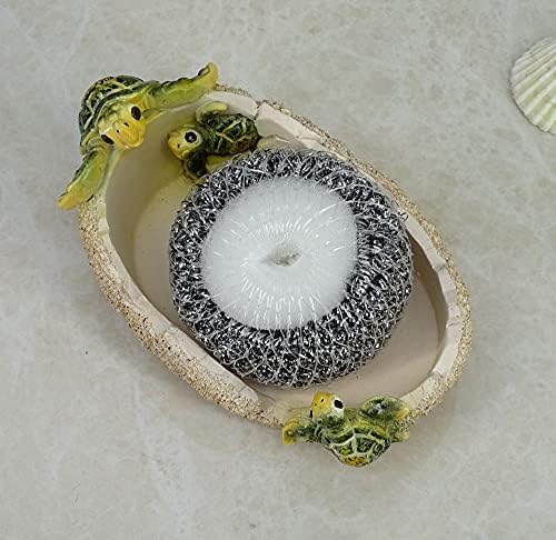 Seer doodle Seaturtle Self-Draining Soap Dish