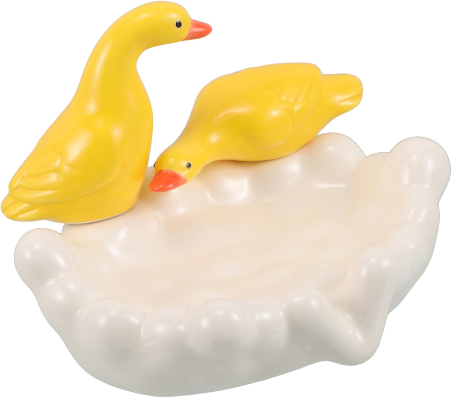 BUGUUYO Cute Duck Soap Dish for RV Bathroom Storage