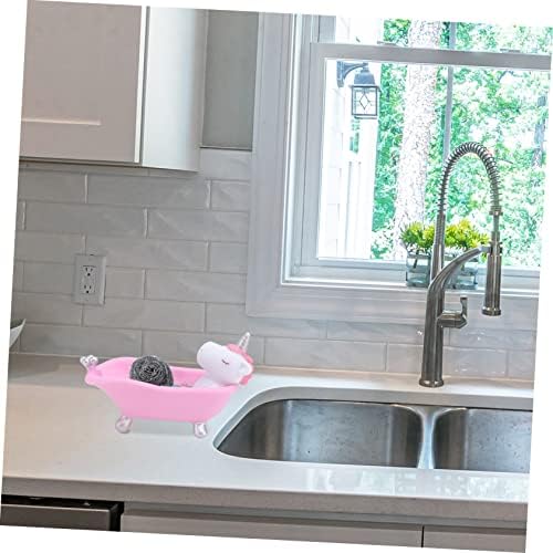 IMIKEYA Unicorn Soap Holder Bathtub Dish for Kids
