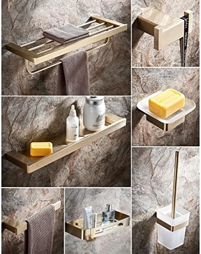 LeGDOr Bathroom Accessory Set 304 Stainless Steel Gold