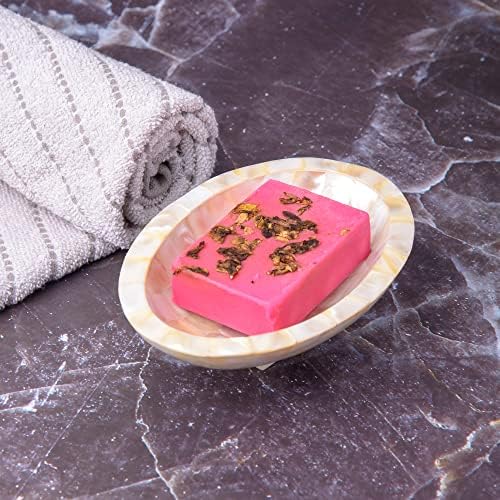 India Meets India Handicraft Seashell Soap Dish