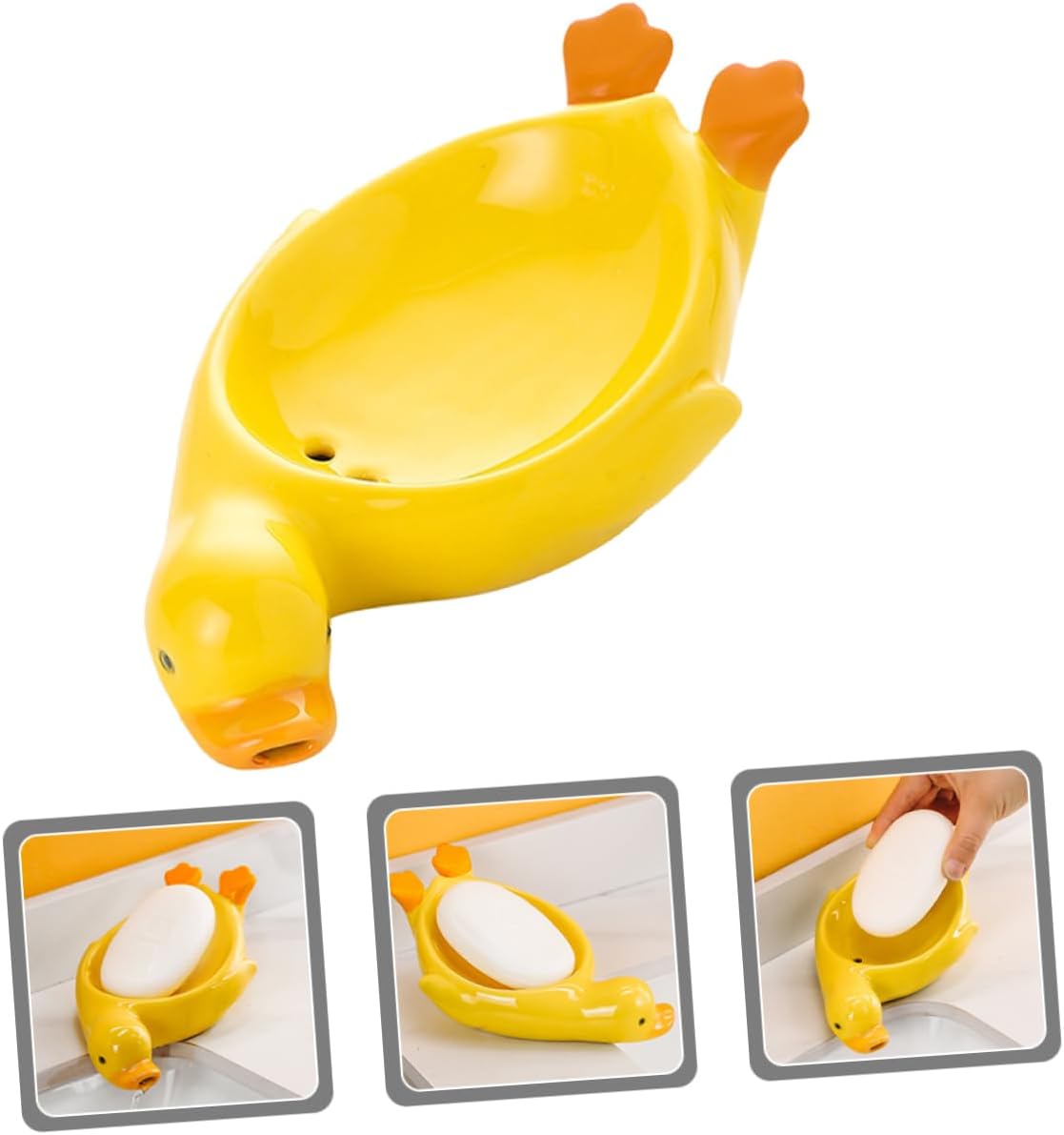 Mini Yellow Duck Soap Holder