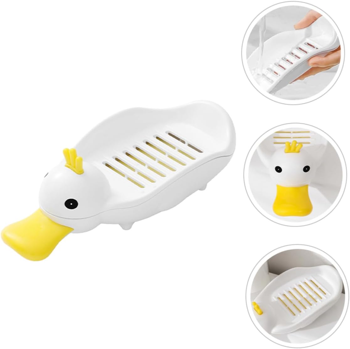 Alipis Cute Duck Soap Dish