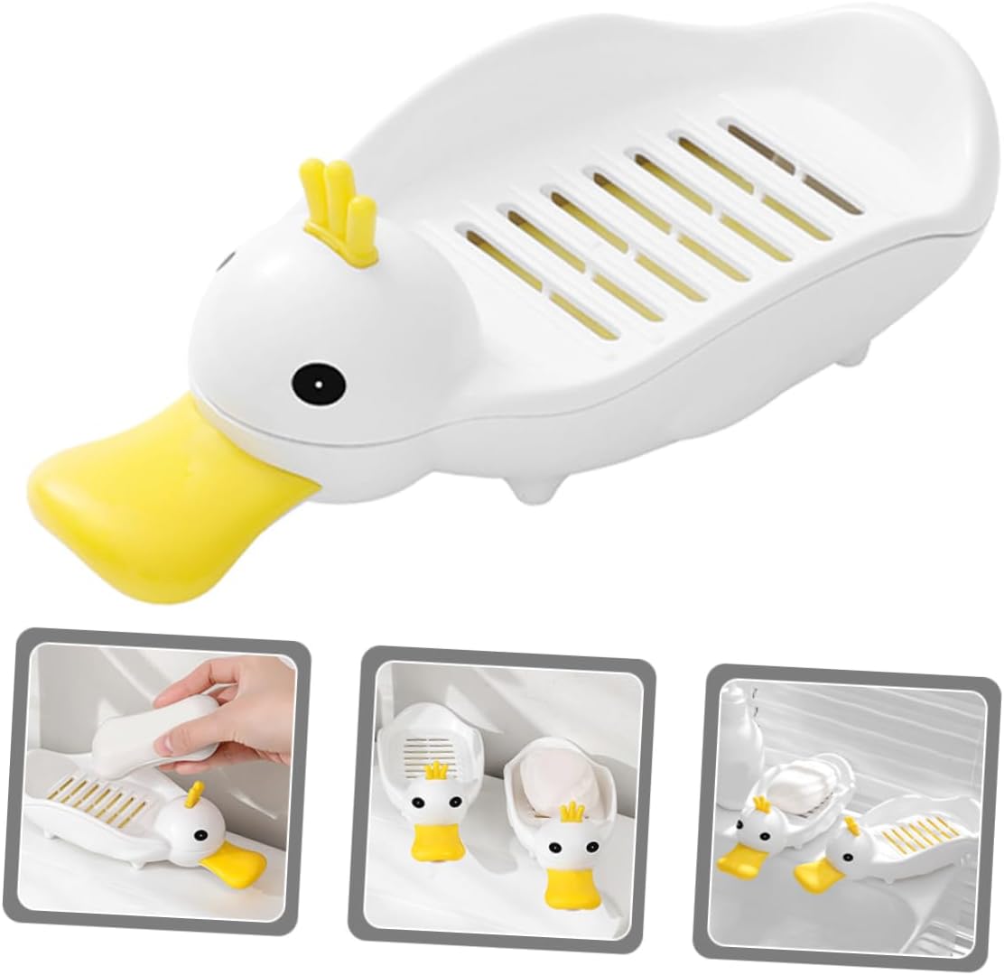 Alipis Cute Duck Soap Dish