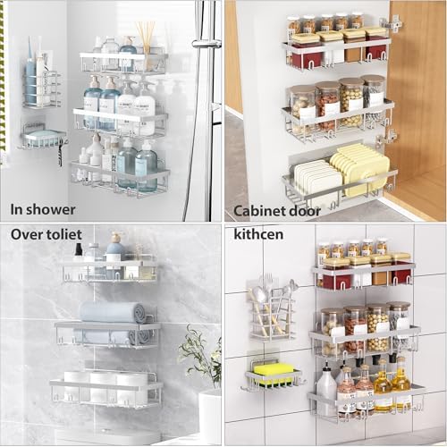 Organizing Shower Bench 10 Pack rustproof stainless steel