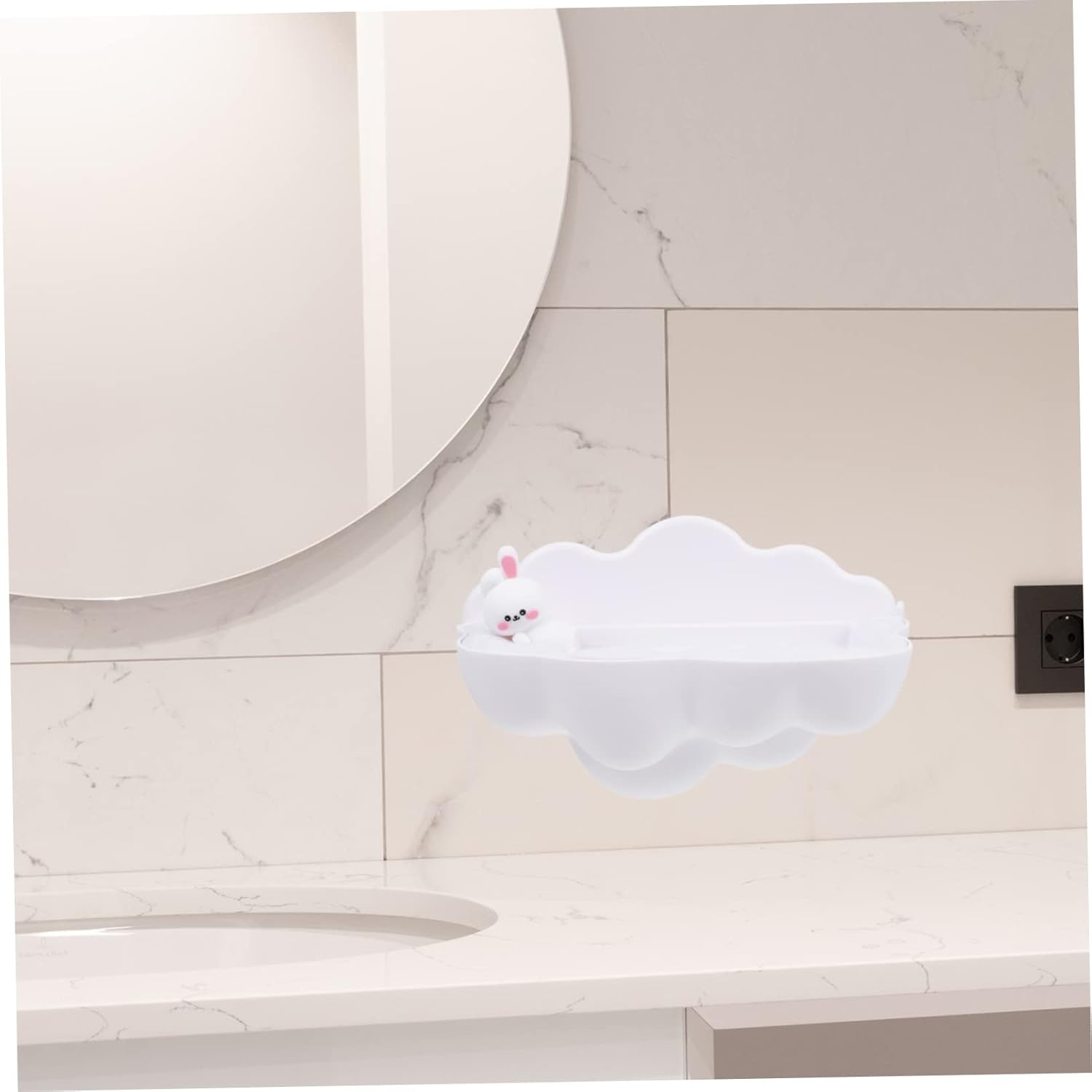 PRETYZOOM Boys and Girls Bathtub Wall Soap Dish