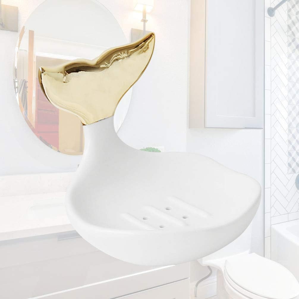 Parts 1pc Modern Minimalist soap tray with Drainage Design