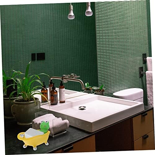 Cartoon Frog Bath Soap Dish Holder For Quick Dry Storage